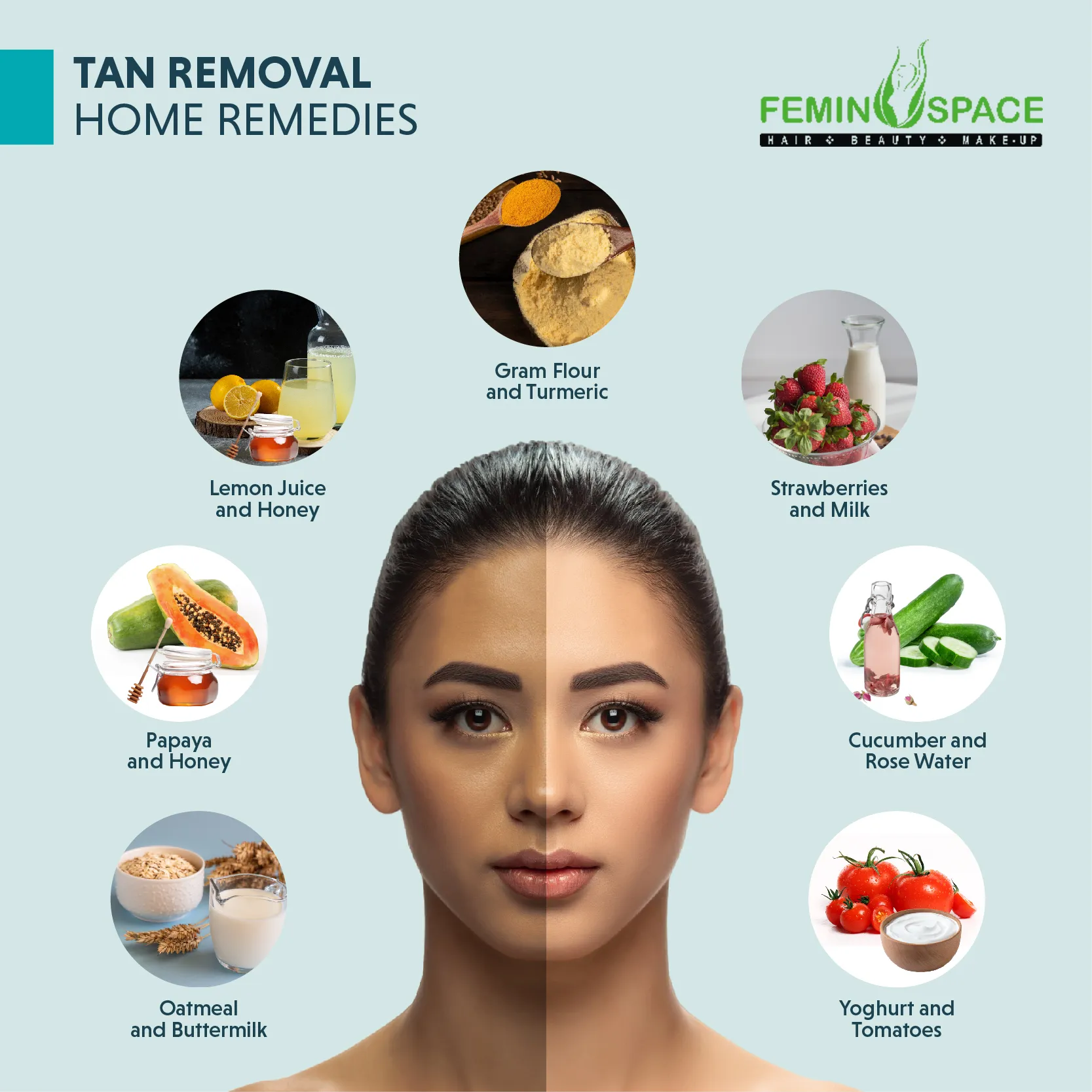 How to remove tan from face naturally – home remedies for glowing skin